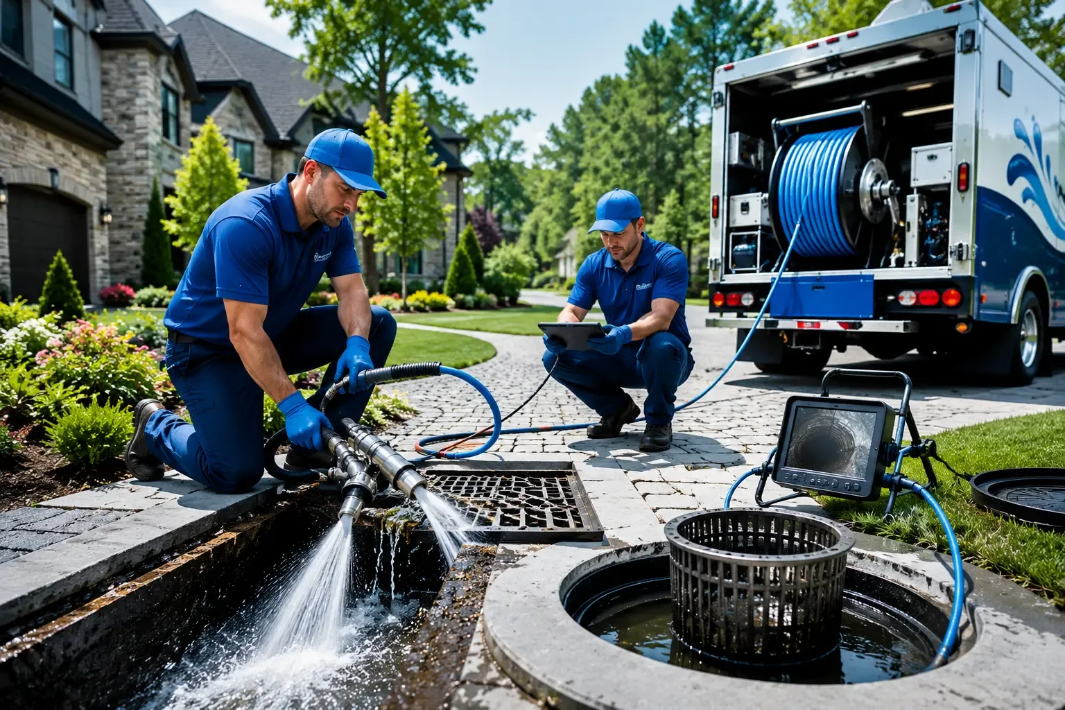 Local outdoor drain cleaning professionals in Glenmont, OH